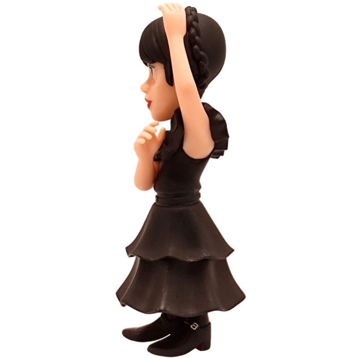 wednesday - mercoledi con vestito da ballo - tv series 127 - minix collectible figurines: 2