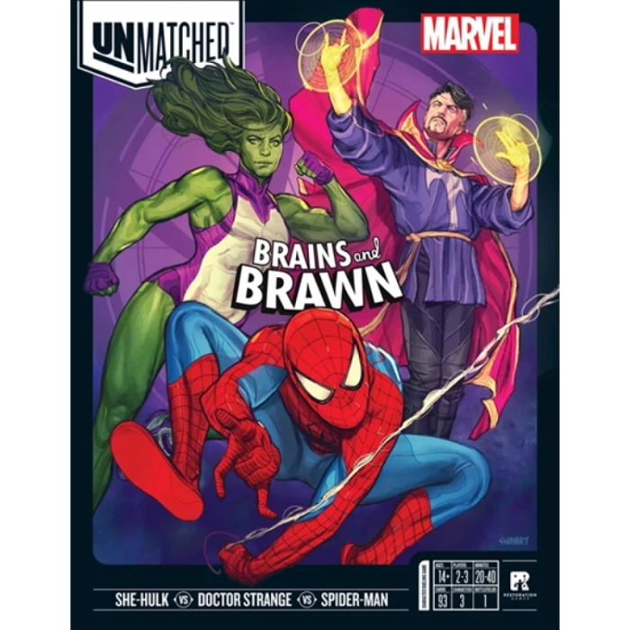 unmatched - marvel: brains and brawn (eng)