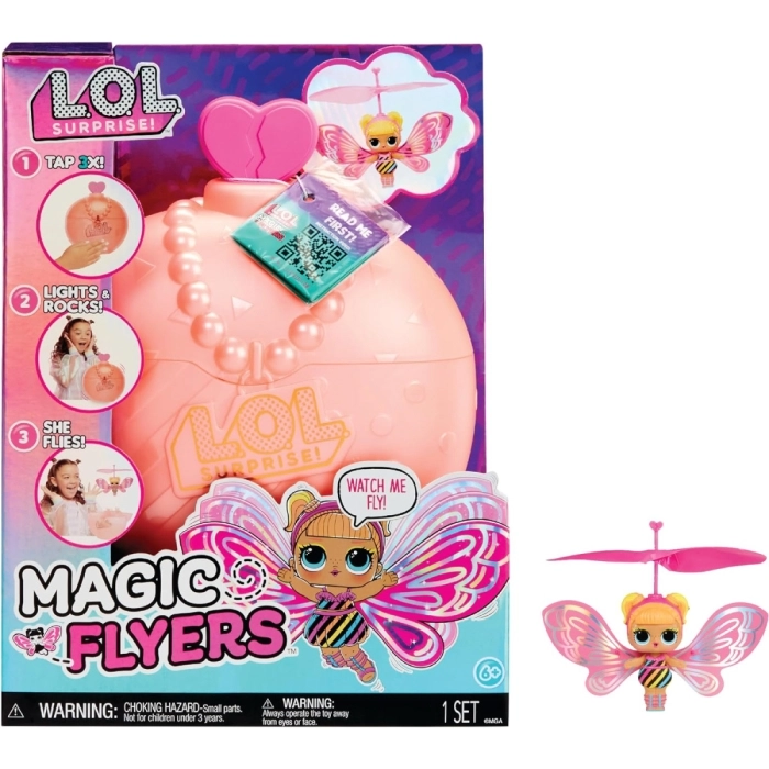 lol surprise magic flyer - flutter star - flying doll