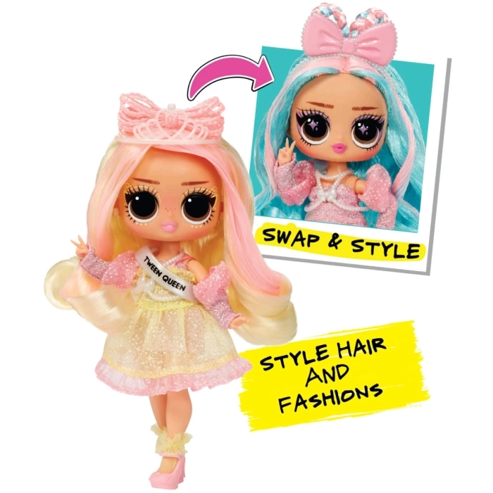 lol surprise tweens - surprise swap - braids-2-waves winnie - fashion doll