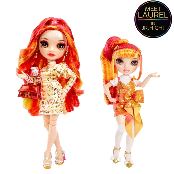 rainbow high - junior high special edition - laurel de'vious - fashion doll 25cm: 4