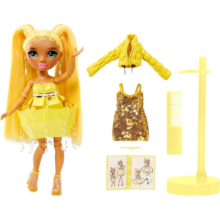 rainbow high - fantastic fashion - sunny madison - fashion doll 30cm: 2