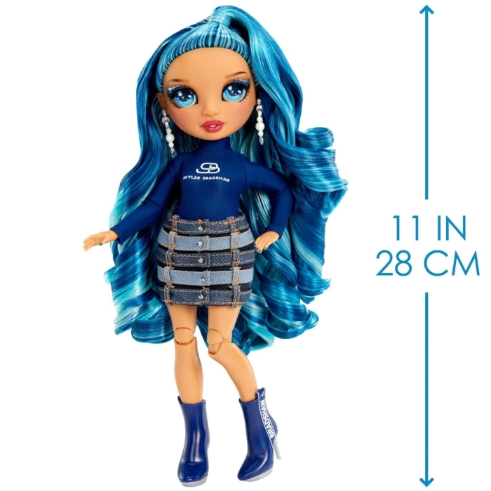 rainbow high - dream and design fashion studio - skyler bradshaw - fashion doll 28cm: 2