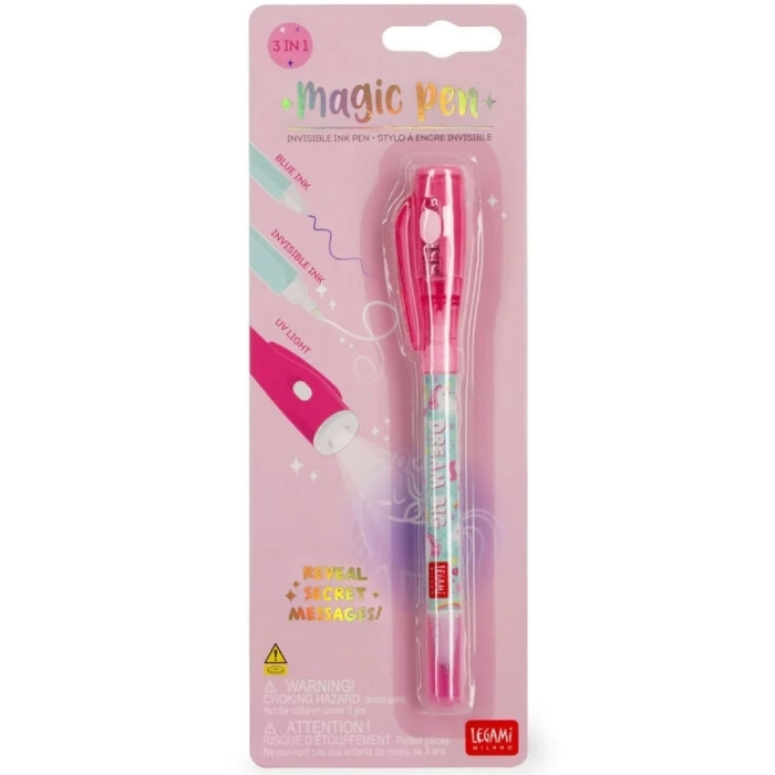 penna con inchiostro invisibile - magic pen - unicorno