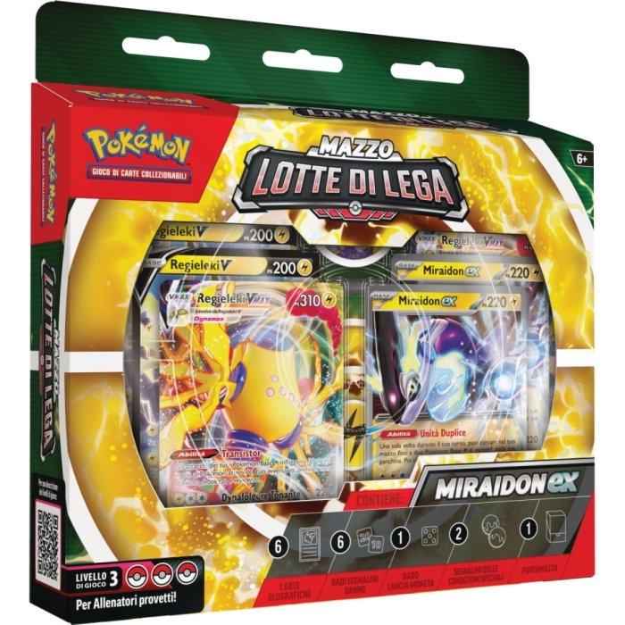pokemon - mazzo lotte di lega - miraidon-ex (ita): 1