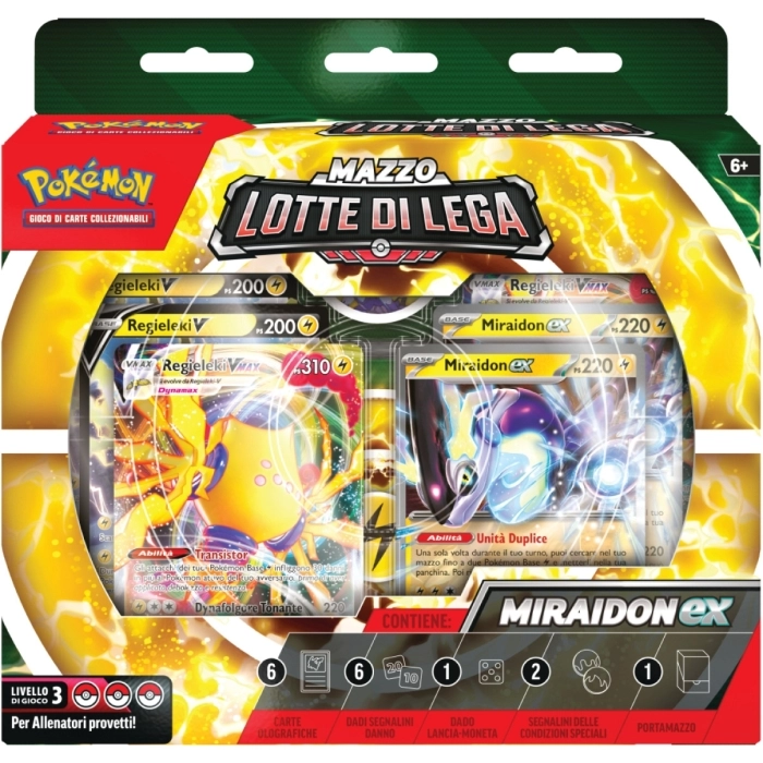 pokemon gcc - mazzo lotte di lega - miraidon-ex (ita)