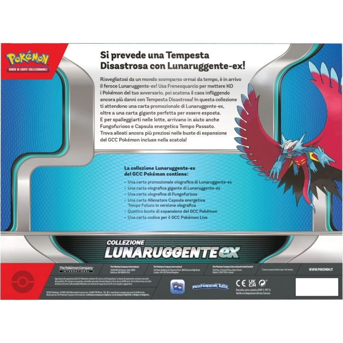 pokemon scarlatto e violetto paradosso temporale - collezione speciale - lunaruggente-ex (ita)