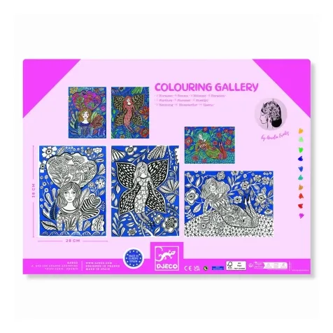 colouring gallery fioritura