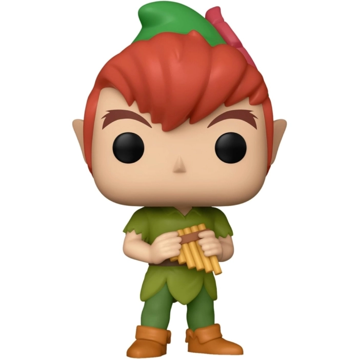 disney: peter pan 70th anniversary - peter pan with flute 9cm - funko pop! 1344: 2