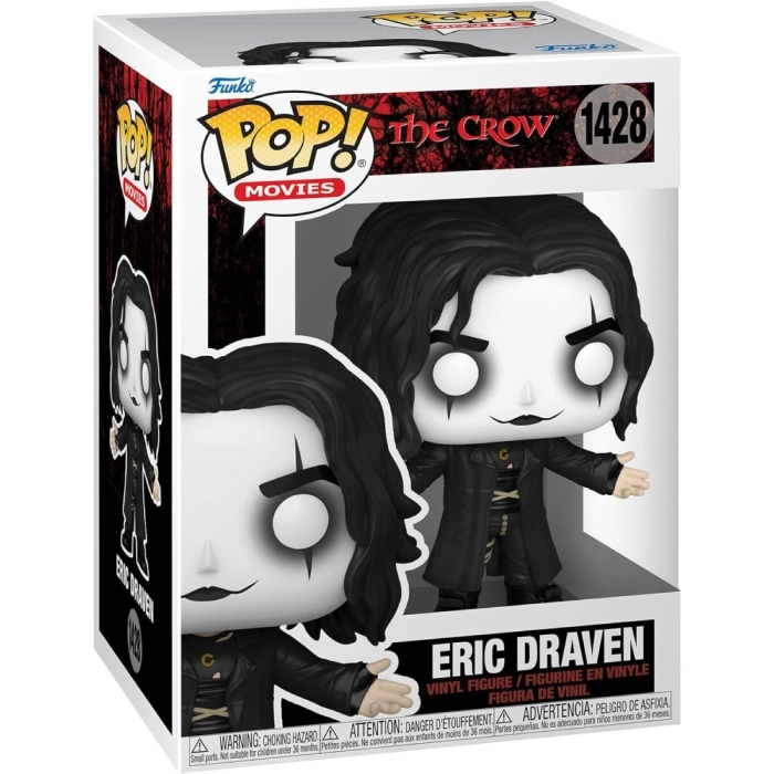 the crow - eric draven 9cm - funko pop 1428