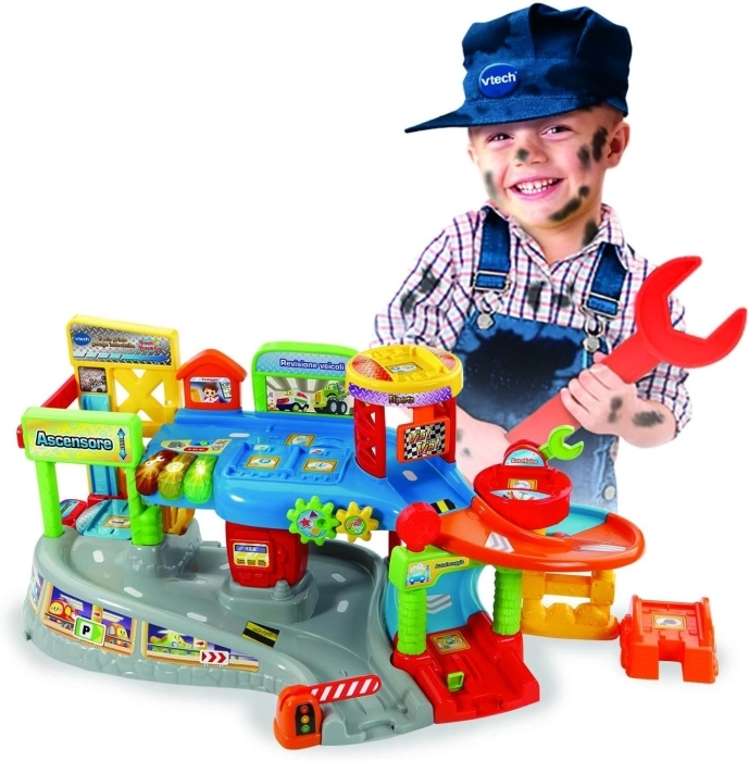 vroom vroom go - il mio primo garage interattivo