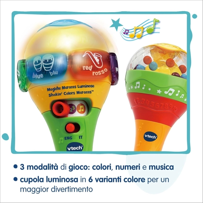 le magiche maracas luminose