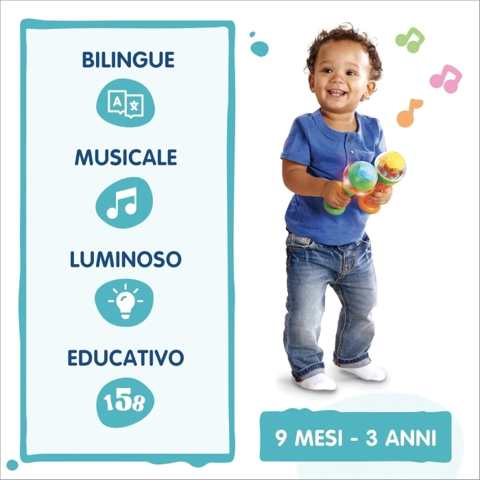 le magiche maracas luminose
