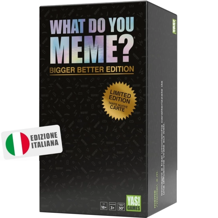 what do you meme? bigger better edition - limited edition