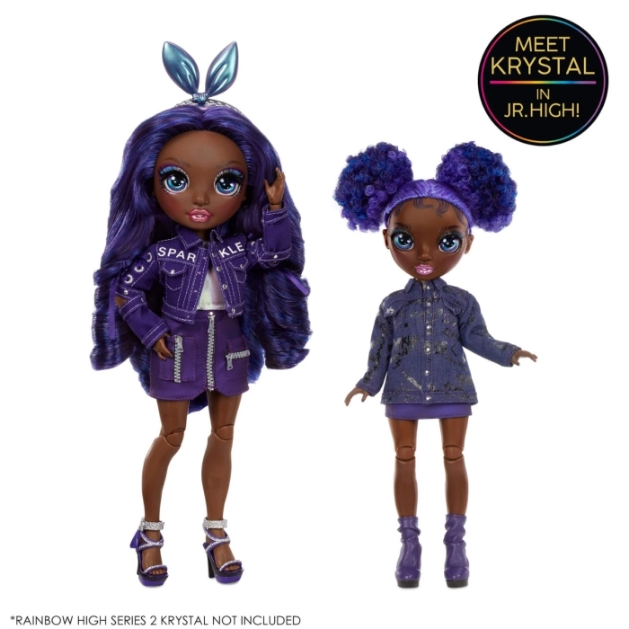 rainbow high - junior high special edition - krystal bailey - fashion doll 25cm