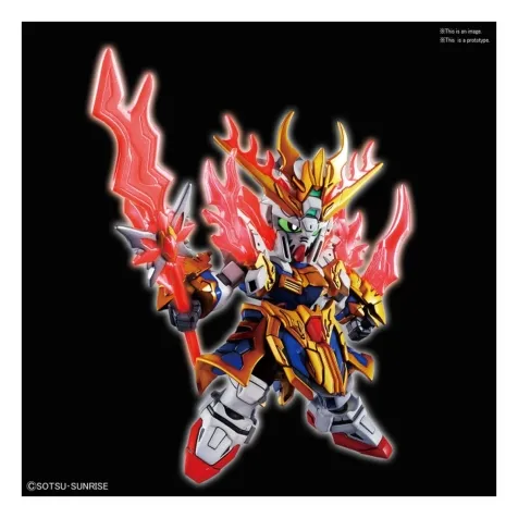 sd sangoku sokets - zhang fei god gundam
