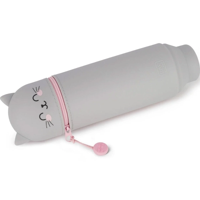 astuccio 2 in 1 in morbido silicone - kawaii - kitty