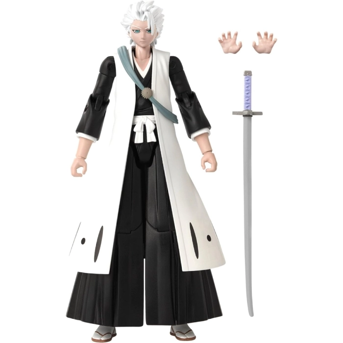 anime heroes - bleach - toshiro hitsugaya - personaggio 17cm