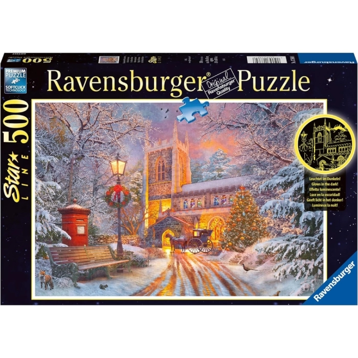 un brillante natale - puzzle 500 pezzi