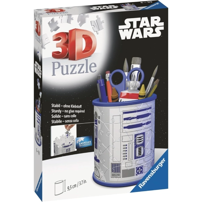 star wars porta penne r2d2 - puzzle 3d