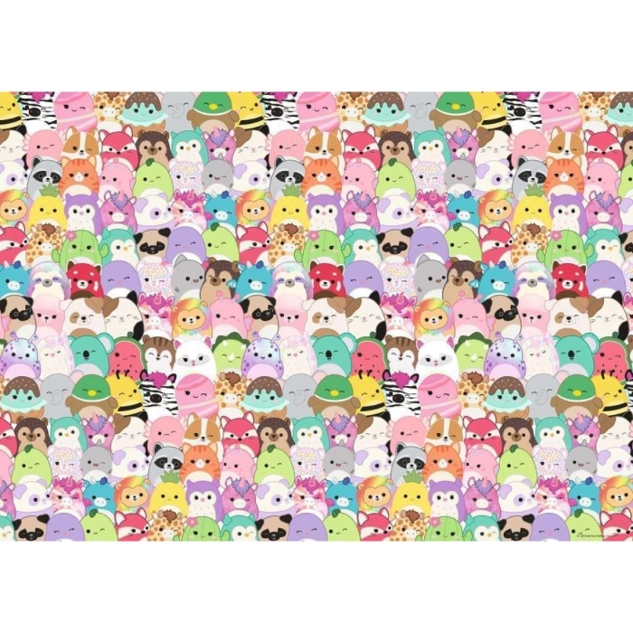 squishmallows challenge - puzzle 1000 pezzi