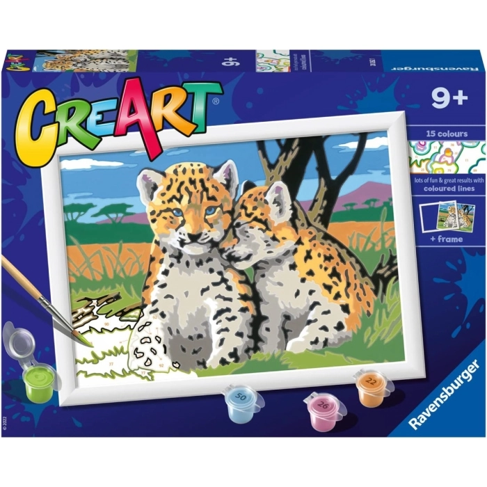 creart - cuccioli di leopardo