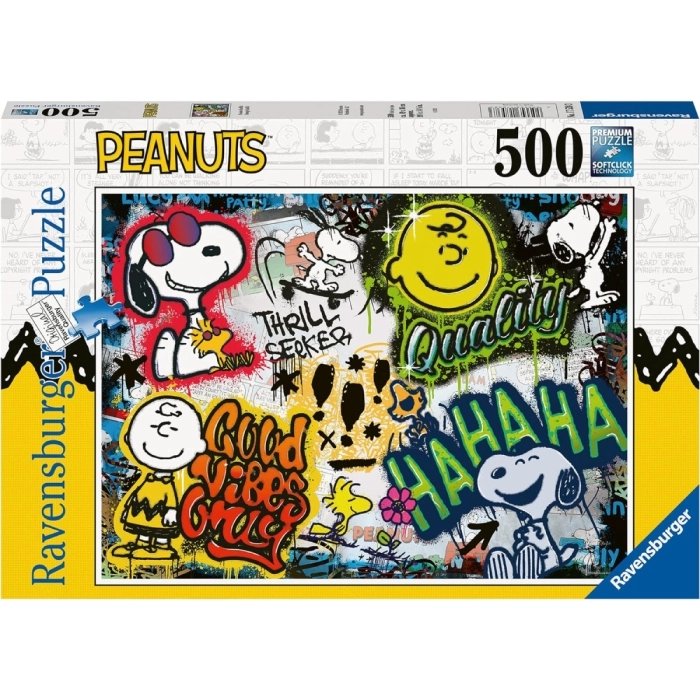 snoopy graffiti - puzzle 500 pezzi