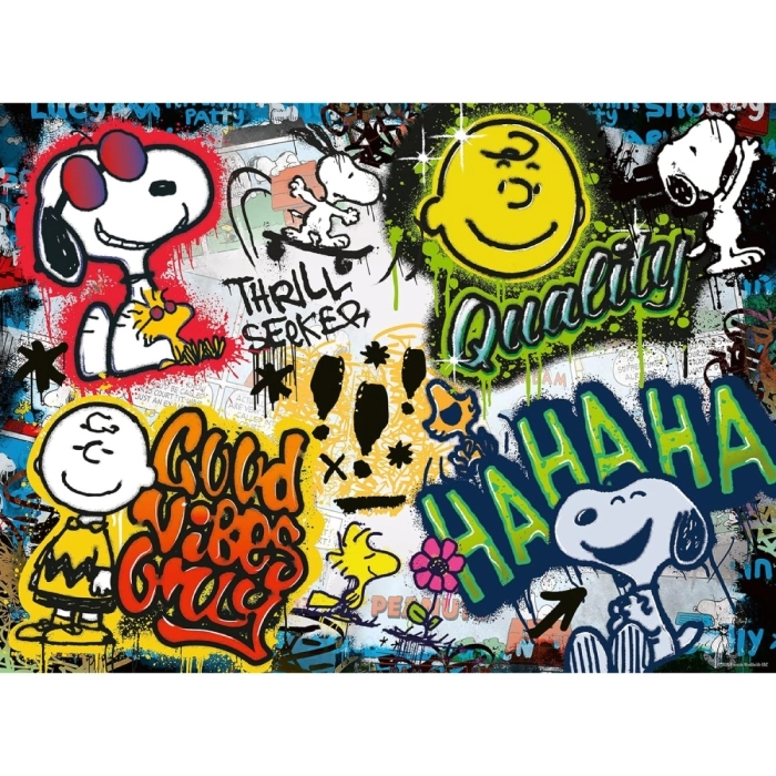 snoopy graffiti - puzzle 500 pezzi