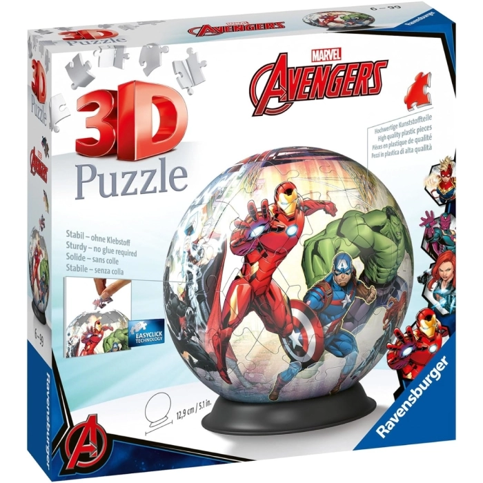 avengers - puzzle 3d