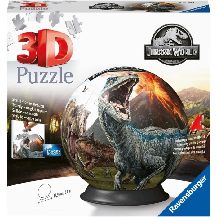 jurassic world - puzle 3d