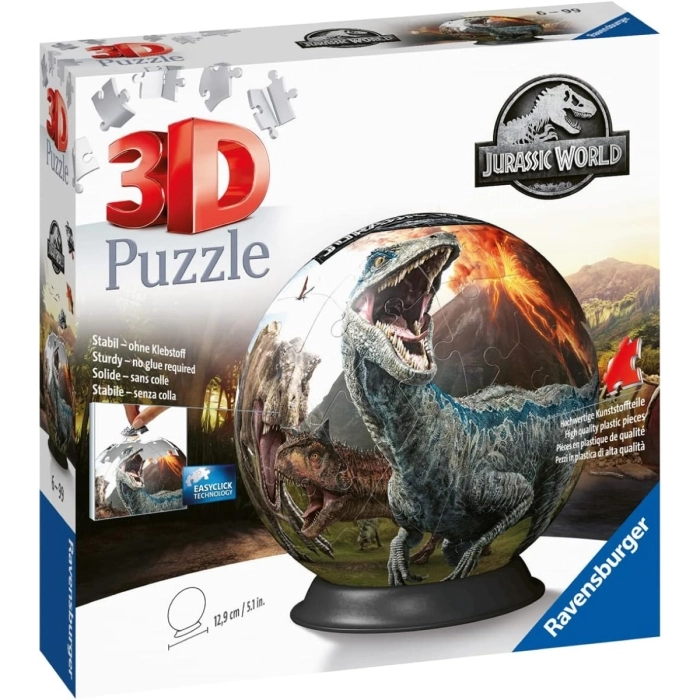 jurassic world - puzle 3d