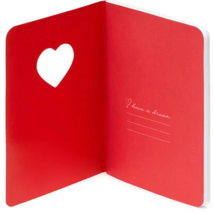 LEGAMI Quaderno A Righe A6 - Heart a 2,99 €