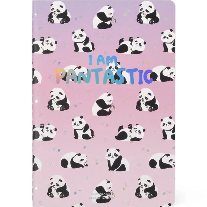 LEGAMI Quaderno A Righe A5 - Panda a 3,99 €