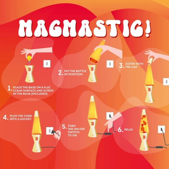 magmastic! - lampada lava - take it easy