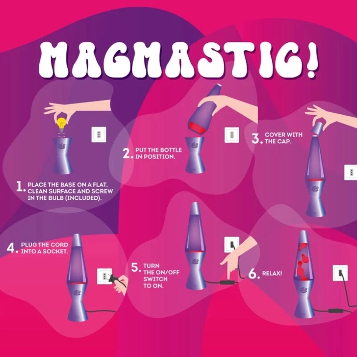 magmastic! - lampada lava - light up your dreams