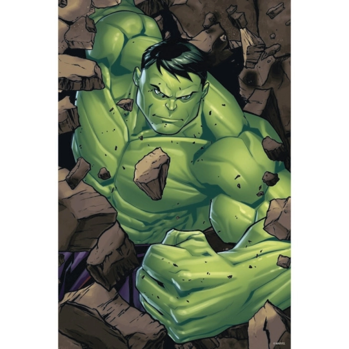 marvel hulk - 3d puzzle in a tin - puzzle 300 pezzi