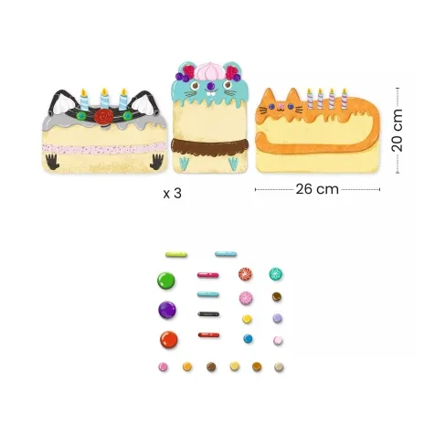 mosaico torte e dolcetti