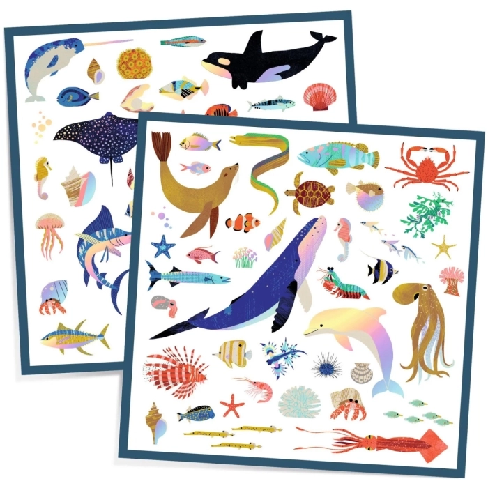 160 stickers - oceano
