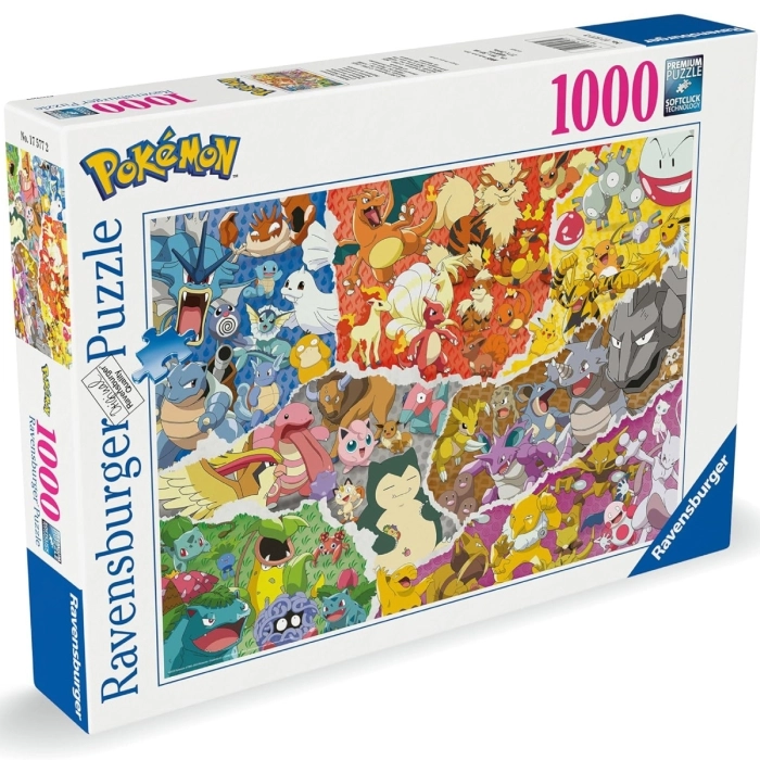 pokemon: l'avventura - puzzle 1000 pezzi