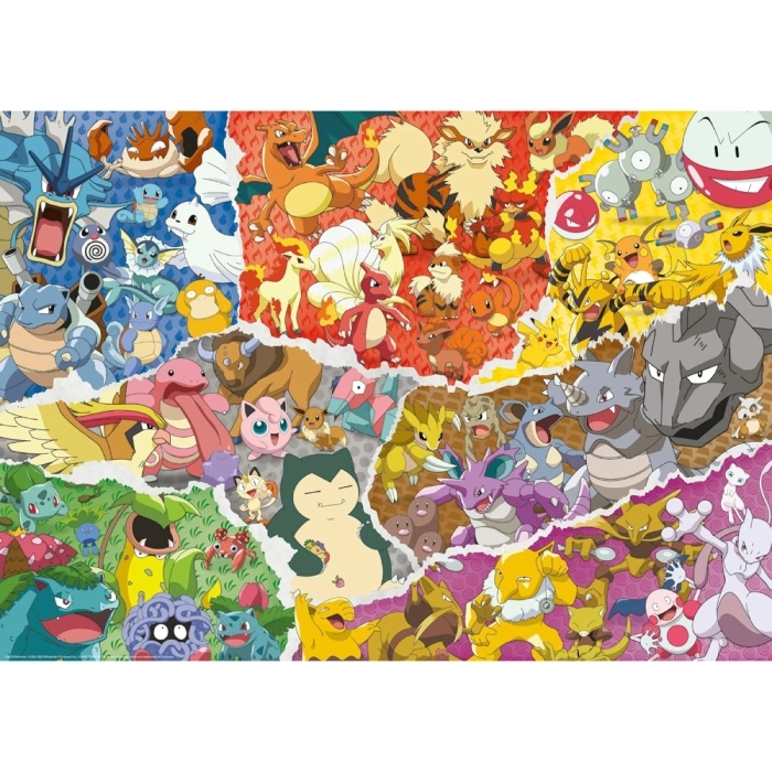 pokemon: l'avventura - puzzle 1000 pezzi