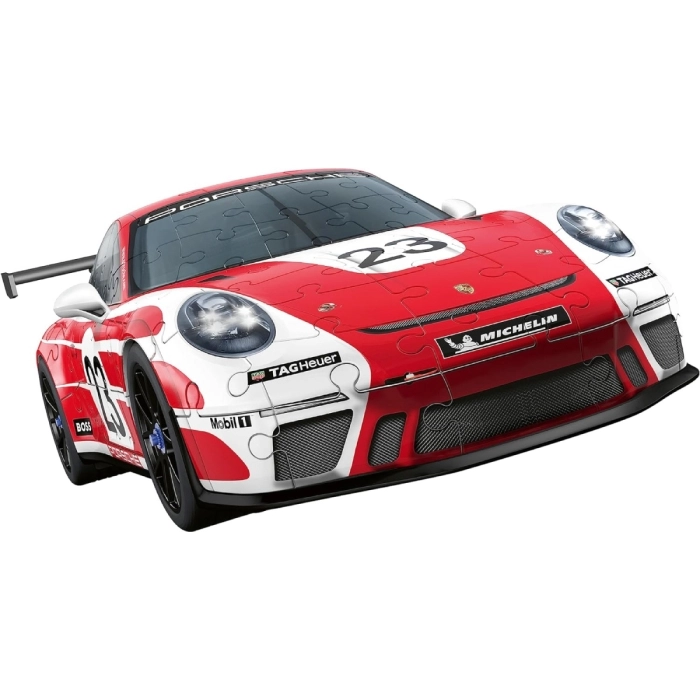 porsche 911 gt3 cup salzburg - puzzle 3d