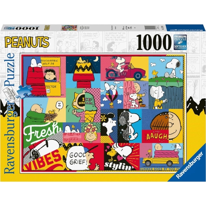 vita da peanuts - puzzle 1000 pezzi