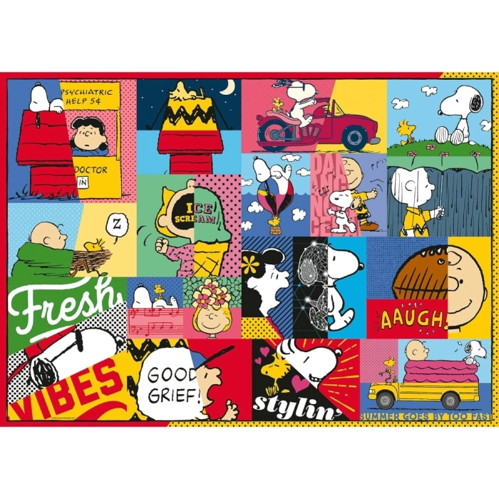 vita da peanuts - puzzle 1000 pezzi