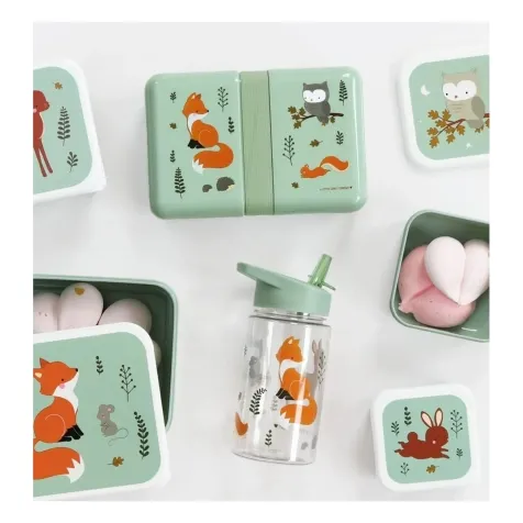 contenitore porta pranzo - amici della foresta - senza bpa!
