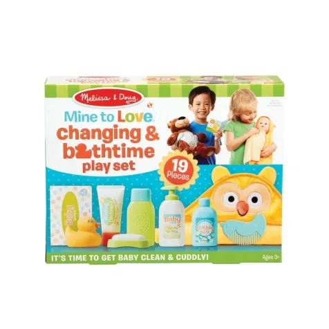 mine to love - accessori bagnetto e cambio per bambole