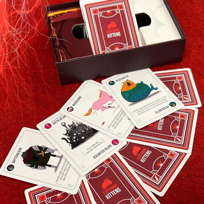 exploding kittens - good vs evil