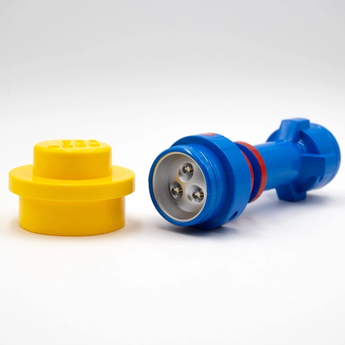 torcia led light icon - blu