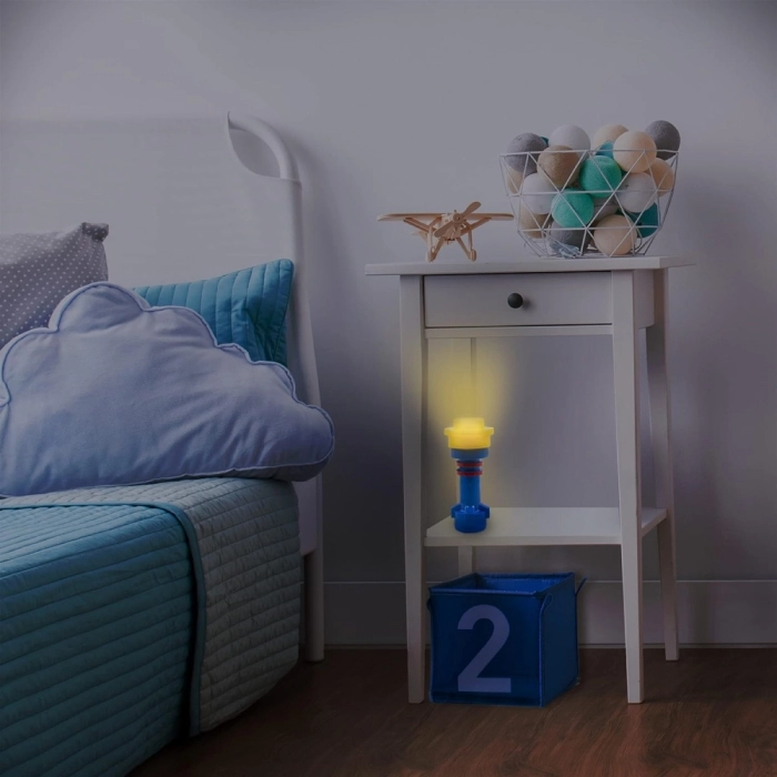torcia led light icon - blu