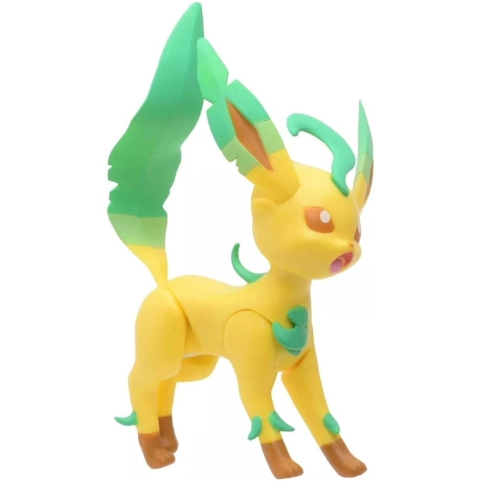 pokemon - battle figure - leafeon