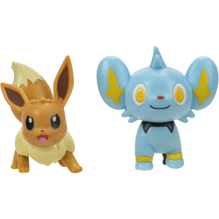 pokemon - battle figure pack - eevee / shinx